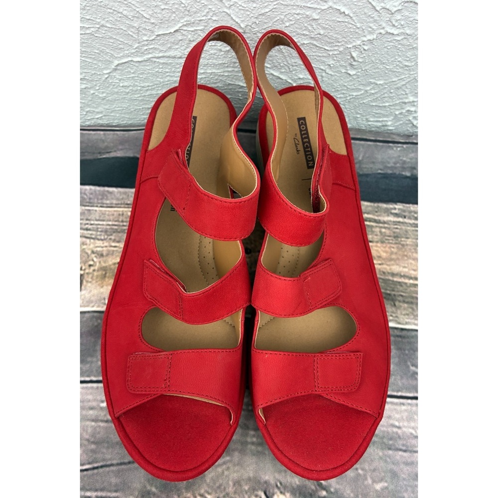 Collection B Red Women's Slingback Sandals